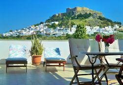 Spectacular acropolis view from apartment No3